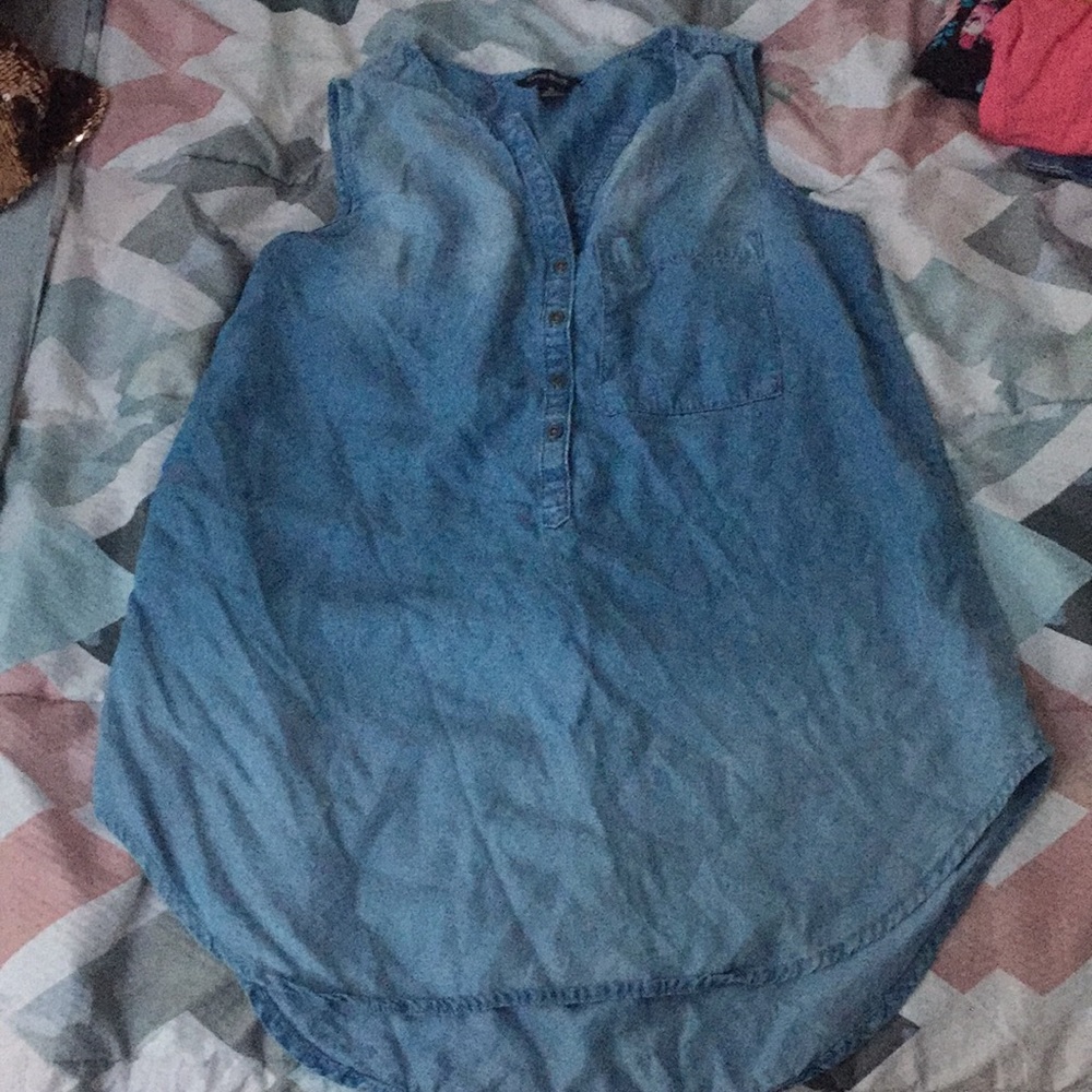 Terre Bleue Denim Top